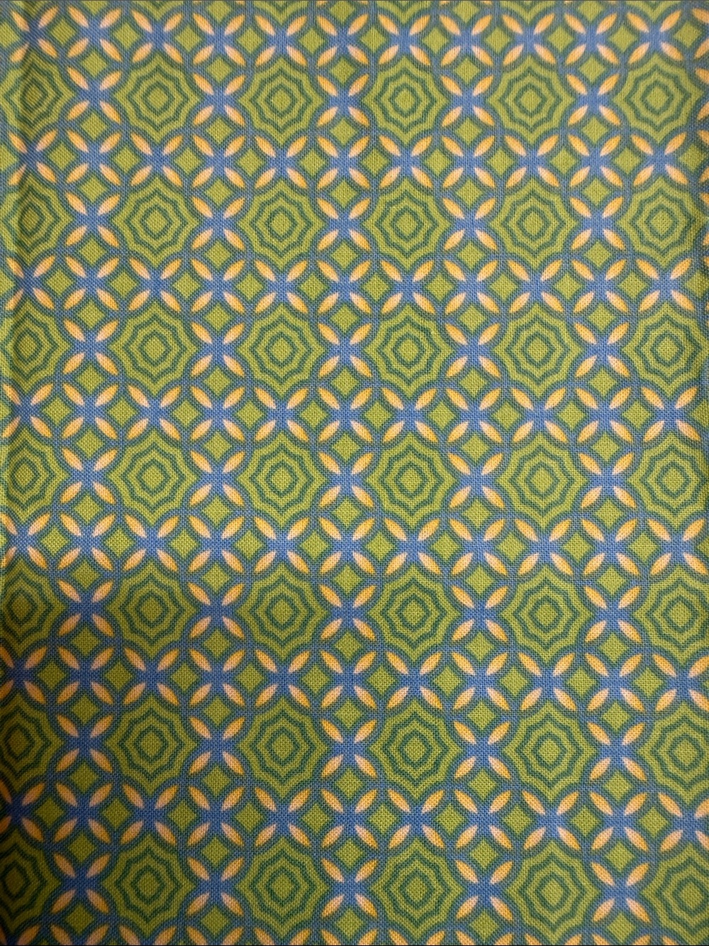 dayflowers cathmar prange camelot cotton fabric green 1 yard (40x44)